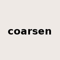 coarsen