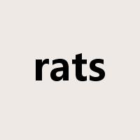 rats是什么意思