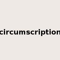 circumscription是什么意思