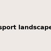 sport landscape是什么意思