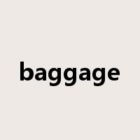 baggage是什么意思