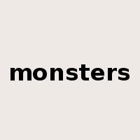 monsters是什么意思