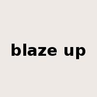 blaze up是什么意思