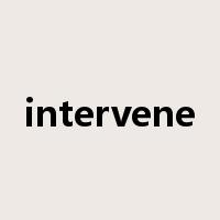 intervene是什么意思