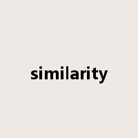 similarity是什么意思