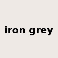 iron grey是什么意思