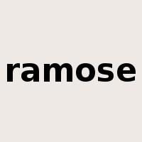 ramose是什么意思