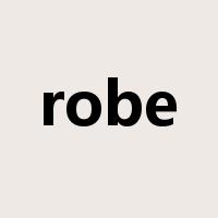 robe是什么意思