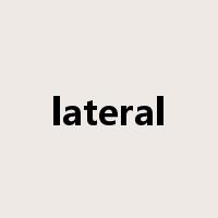 lateral