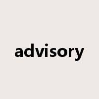 advisory