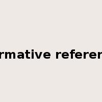 normative reference是什么意思