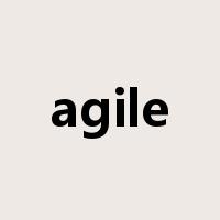 agile是什么意思