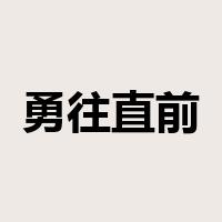 勇往直前是什么意思