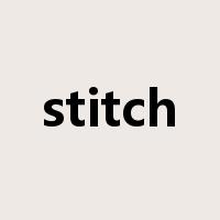 stitch是什么意思