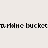 turbine bucket是什么意思