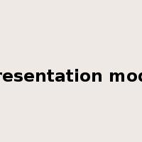 presentation mode