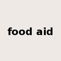 food aid