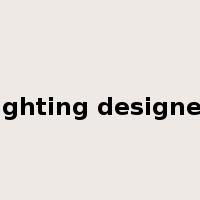 lighting designer是什么意思