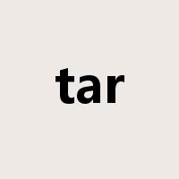 tar