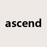 ascend是什么意思