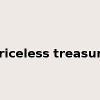 priceless treasure是什么意思