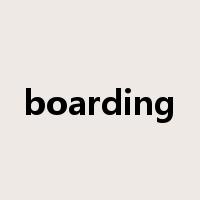 boarding