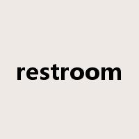 restroom