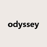 odyssey是什么意思