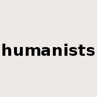 humanists是什么意思