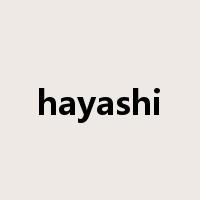 hayashi