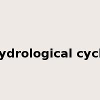 hydrological cycle是什么意思