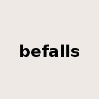 befalls是什么意思