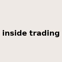 inside trading