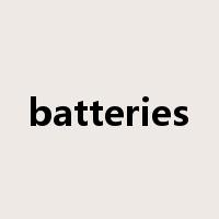 batteries是什么意思