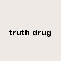 truth drug是什么意思