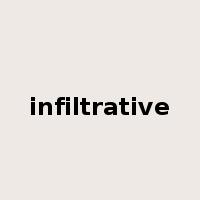 infiltrative