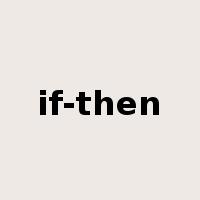 if-then