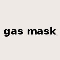 gas mask是什么意思