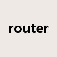 router是什么意思