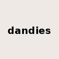 dandies是什么意思