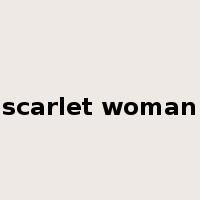 scarlet woman是什么意思