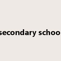 secondary school