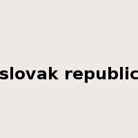 slovak republic是什么意思