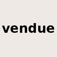 vendue