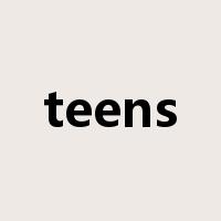 teens是什么意思