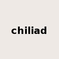 chiliad