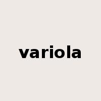 variola是什么意思