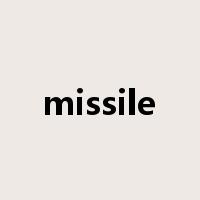 missile是什么意思