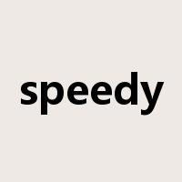 speedy是什么意思