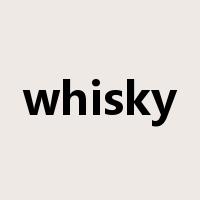 whisky是什么意思